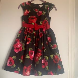 Cute floral holiday dress